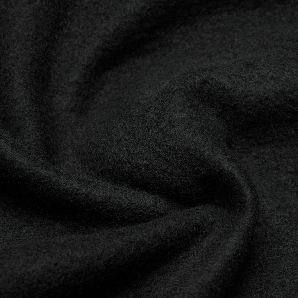 [SOLD] Cozy Sweatfleece Boyfriend Zip Hoodie Black Small - Picture 14 of 14